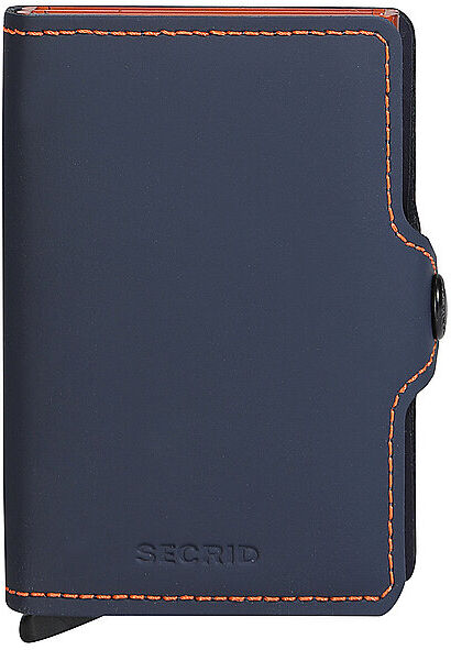 SECRID Geldbörse - Twinwallet Matte night blue-orange blau EG