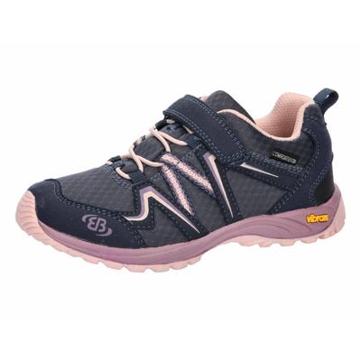 Wanderschuh BRÜTTING "Outdoorschuh Rockwall", Kinder, Gr. 29, blau, Synthetik, Schuhe Wanderschuh