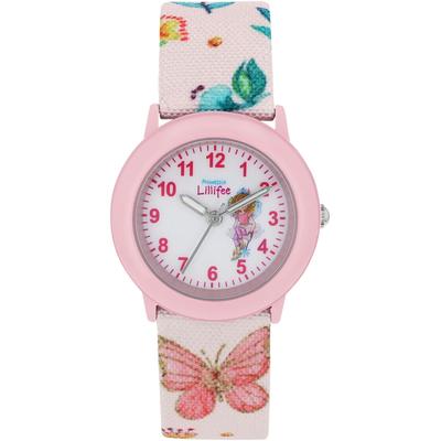 Quarzuhr PRINZESSIN LILLIFEE, bunt (bunt, weiß, pink), Armbanduhren, Kinder, Quarzuhr, Armbanduhr, Kinderuhr, Mädchen, Geschenkidee, Geburtstag, Schulanfang