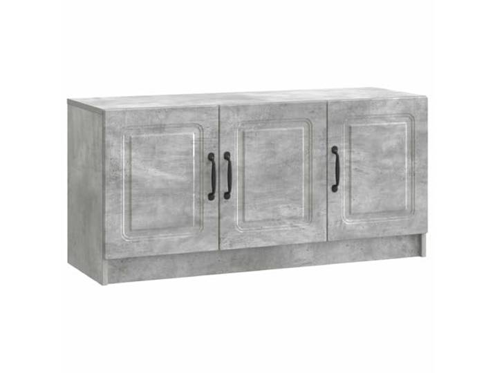 Makastle TV-Schrank Betongrau 99x34,5x47 cm Holzwerkstoff