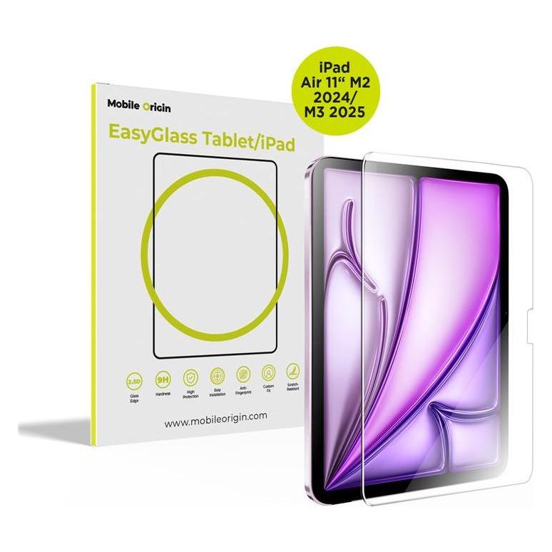 Mobile Origin EasyGlass iPad Air 11" M2 2024/M3 2025 (Apple iPad Air 11 2024, Apple iPad Air 11 2025, Apple iPad Air 11 2026) (FRL-EG-iPDA11)