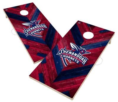 Skip's Garage Shenandoah Hornets Cornhole Board Set