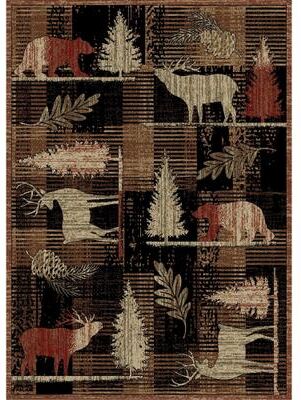 Mayberry Rug American Destination Roaming Freely Lodge Area Rug