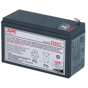 APC USV-Akku Ersatzakku RBC17, 12 V / 9 Ah, Blei-Säure-Akku, für Easy & Back-UPS Serie