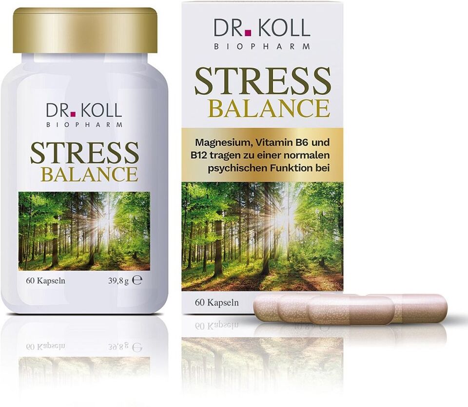 Stress Balance Doktor Koll Vitamin B6+B12+Magnesium