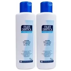 Omega Pharma, Duschmittel, Multidermol Duschgel Schützende und aseptische Hauthygiene 750ml - 2er Pack (1500ml) (1500 ml)