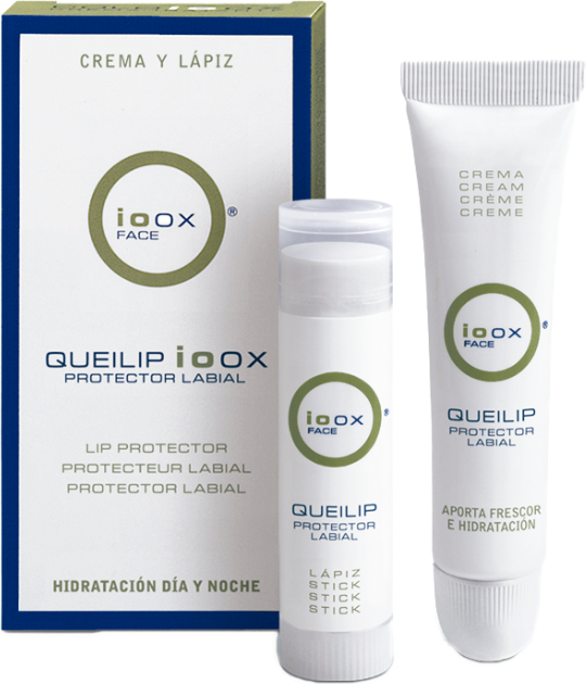 Ioox Queilip Kit Proteção Labial Stick 5g + Creme 15ml