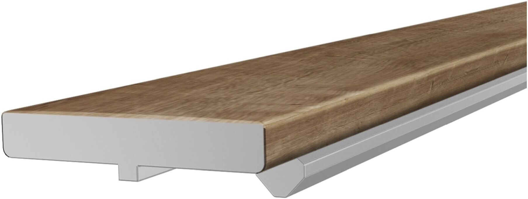 Hettich Designprofil AvanTech YOU in Akzentfarbe, Nussbaum Optik, Länge 500 mm (9255800)