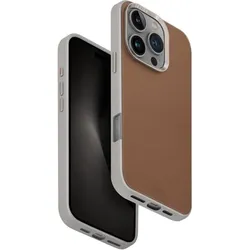 Uniq Lyden DS iPhone 16 Pro 6.3" Magclick Charging Case Caramel/Caramel-Ivory (Apple iPhone 16 Pro), Smartphone Hülle, Braun
