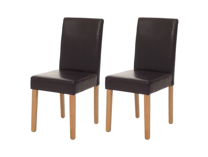 ESSZIMMERSTUHL Braun 2er-Set