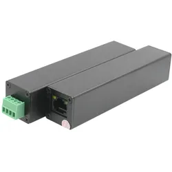 Allnet Medien Konverter Netzwerk & PoE over 2 Wire Set AF "ALL-MC302P2WIRE-Set" inkl. externes Netzt, Zubehör Netzwerk