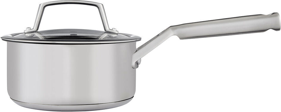 Ninja ZEROSTICK Stainless Steel Saucepan with Lid Silver 16cm