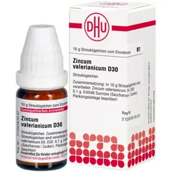 ZINCUM VALERIANICUM D 30 Globuli 10 g