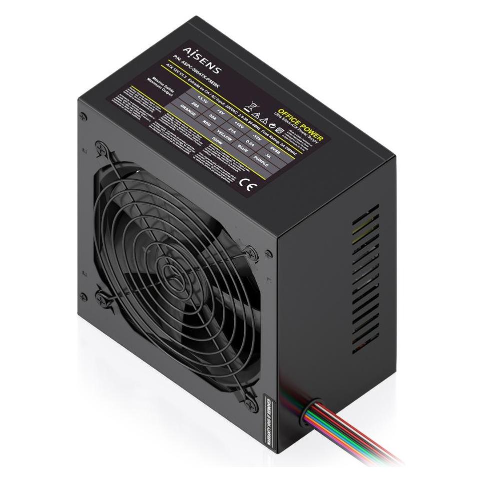 Aisens ASPC-500ATX-PSEBK (500 W) (ASPC-500ATX-PSEBK)