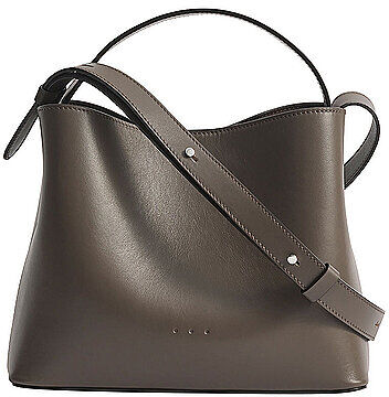 AESTHER EKME Ledertasche - Mini Bag MINI SAC grau EG