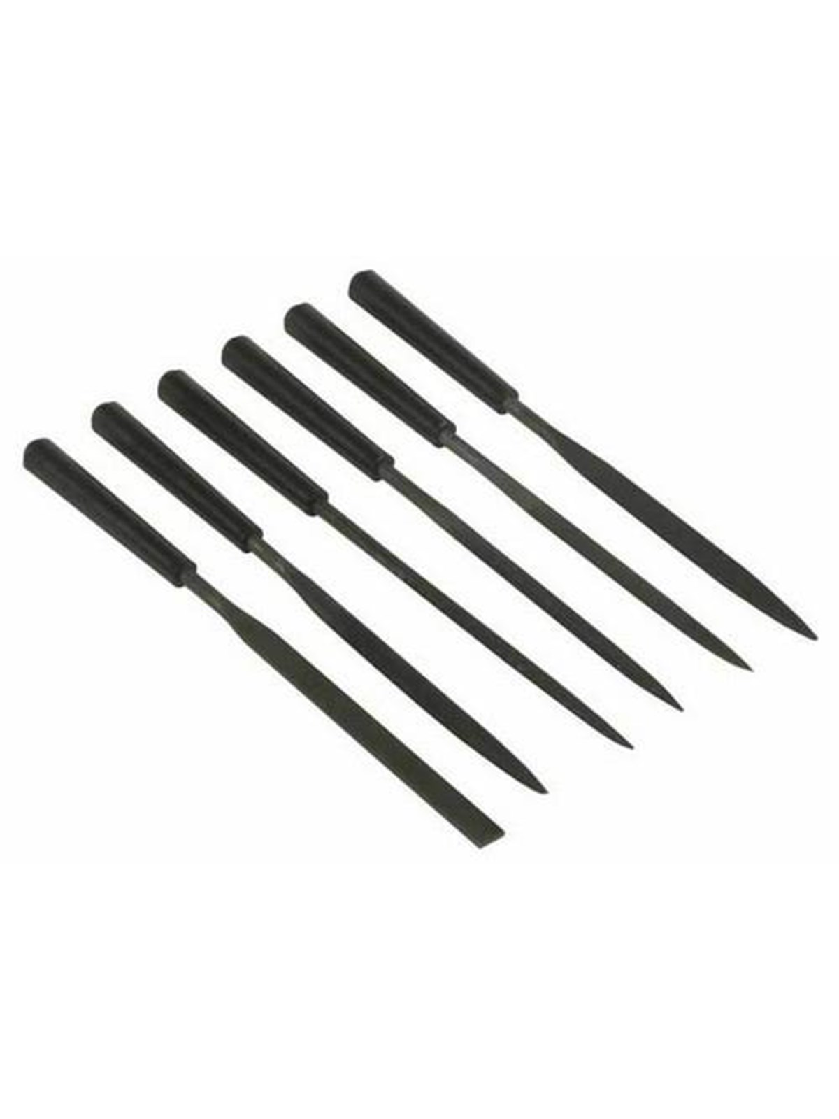 Stanley 0-22-500 Needle Files 150mm 6pcs