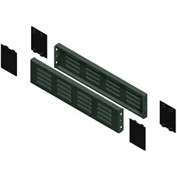 Schneider Electric NSYSPV6100 PanelSeT Zubehör SF/SM-Sockel-Seitenelemente mit Lüftungsschlitzen, 100x600x600mm