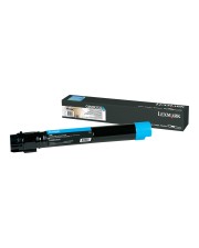 Lexmark Besonders hohe Ergiebigkeit Cyan Original Tonerpatrone LCCP für C950DE C950dte (C950X2CG)