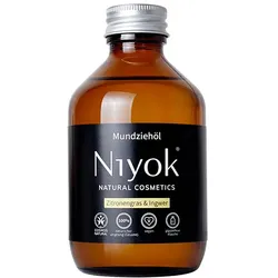 200ml Niyok Mundziehöl aus Kokosöl - Zitronengras & Ingwer