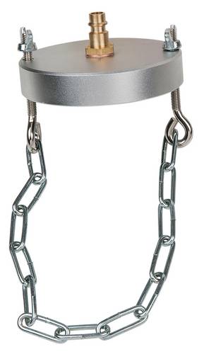 KS Tools 160.0708 Universal-Entlüfterstutzen-Adapter mit Kette zur Bremsentlüftung