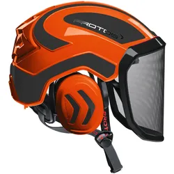 Forsthelm "INTEGRAL ARBORIST" G16 - orange/grau