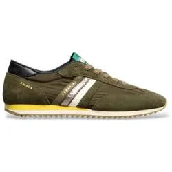 Serafini für Herren. AI26XRM1 Grüne RM60 Wildledersneaker (41), Wohnung, Schnürsenkel, Lässig
