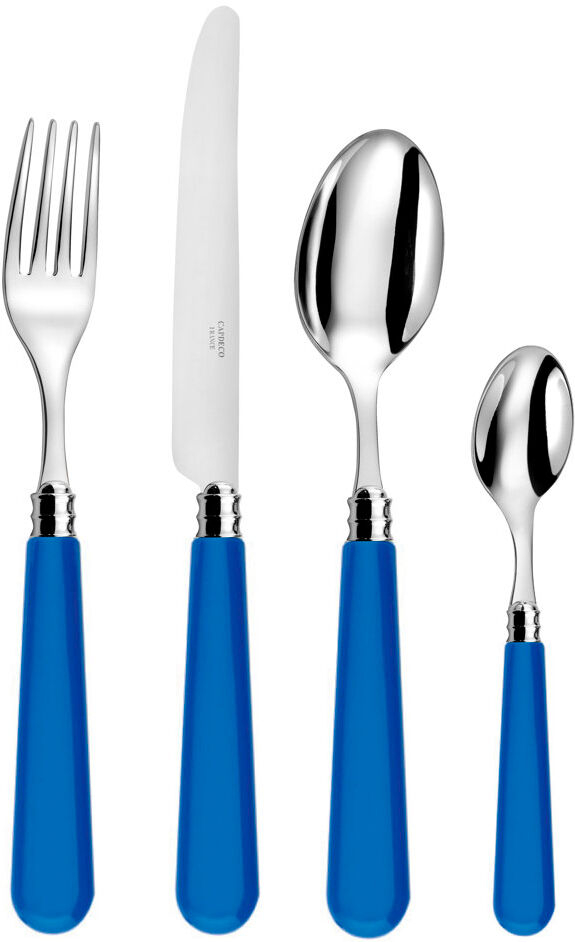 CAPDECO Altea 24 Piece Cutlery Set, Service for 6 France Blue 24