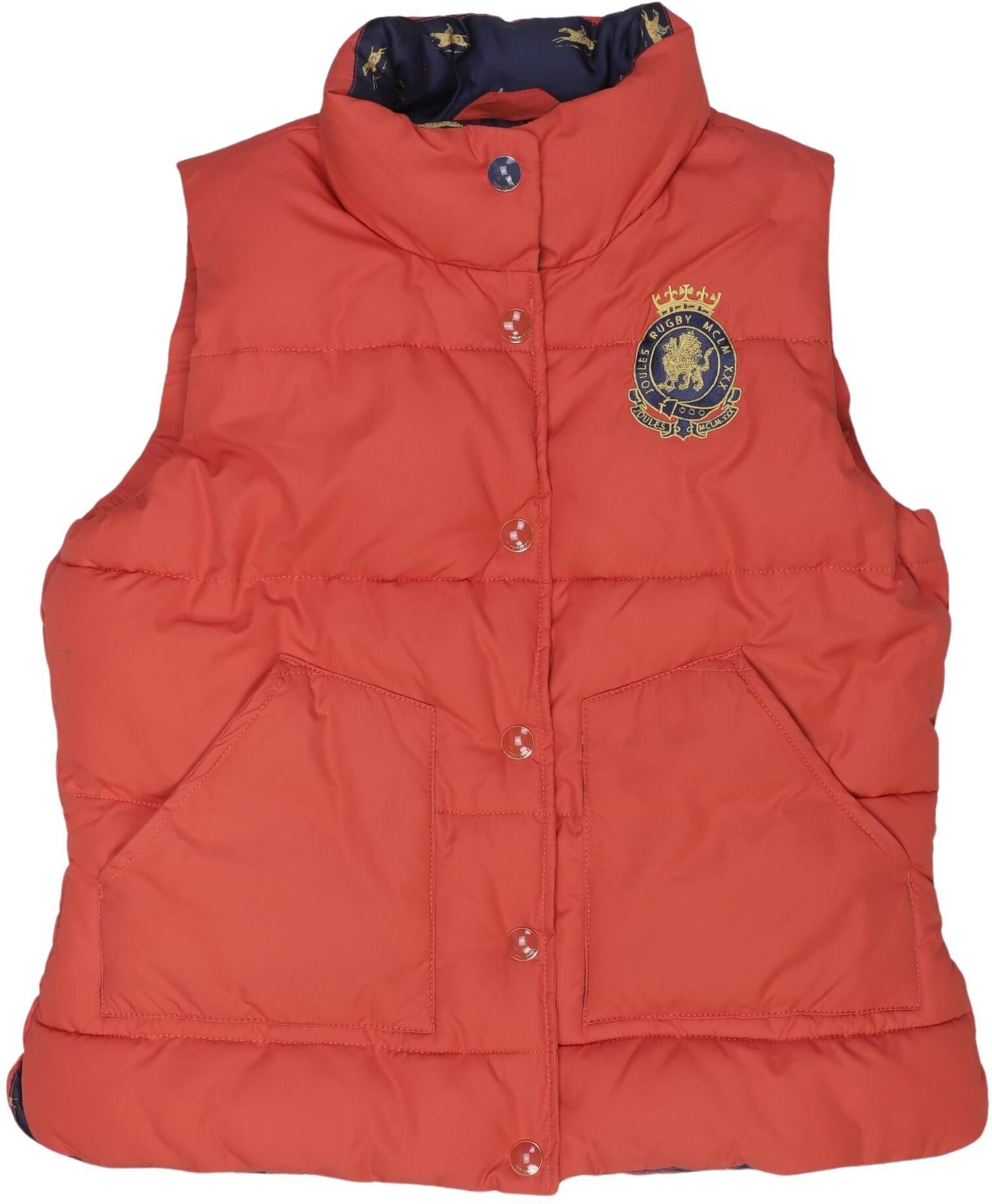 Joules Damen Weste, Rot, Gr. M, Synthetik - Second Hand