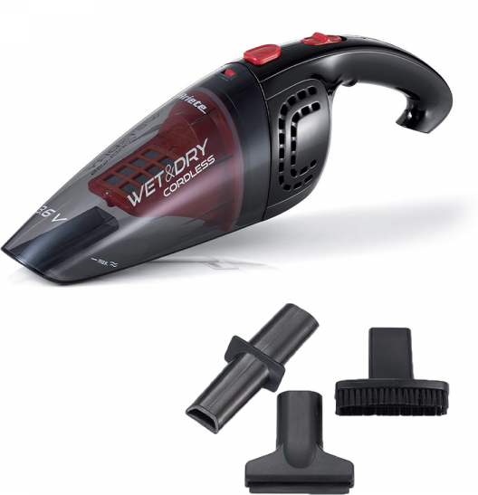 Ariete 2474 - Nass- und Trocken-Handstaubsauger - Wet&Dry-Funktion - Akku 3.6V - 1.2 Ah