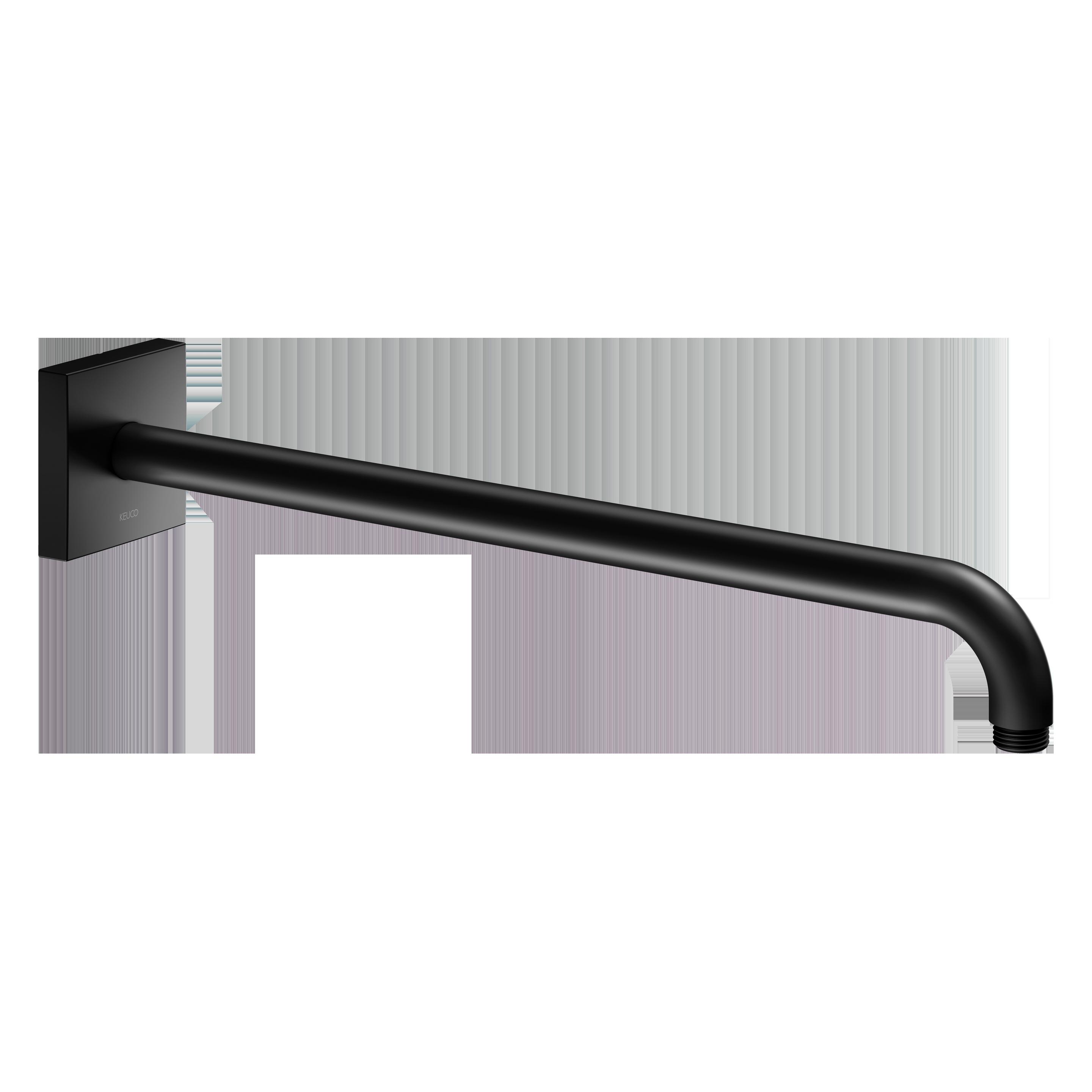 Keuco Brausearm EDITION 300 Ros eckig Ausldg 450mm sw ma (53088370402)