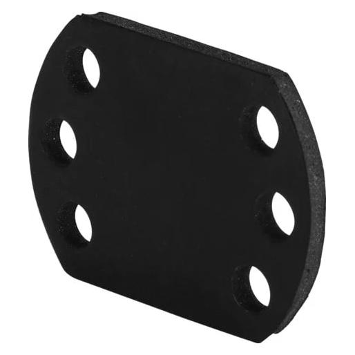 Viega GmbH & Co.KG Platte 52x38x4mm Gummi schwarz (308292)