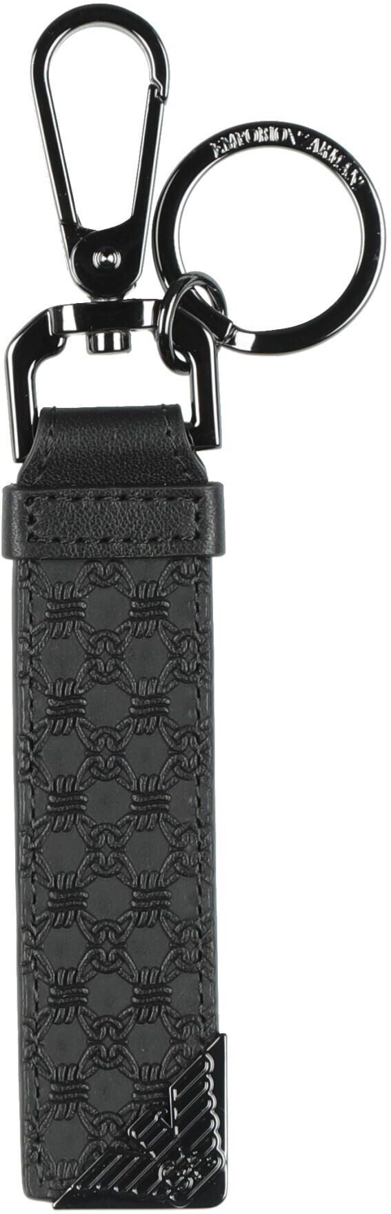 Emporio Armani Llavero Hombre Negro -- Hombre