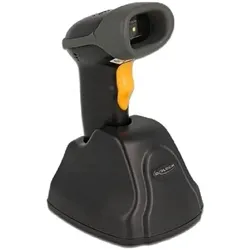 Delock Barcode Scanner (1D-Barcodes, 2D-Barcodes), Barcode Scanner, Schwarz