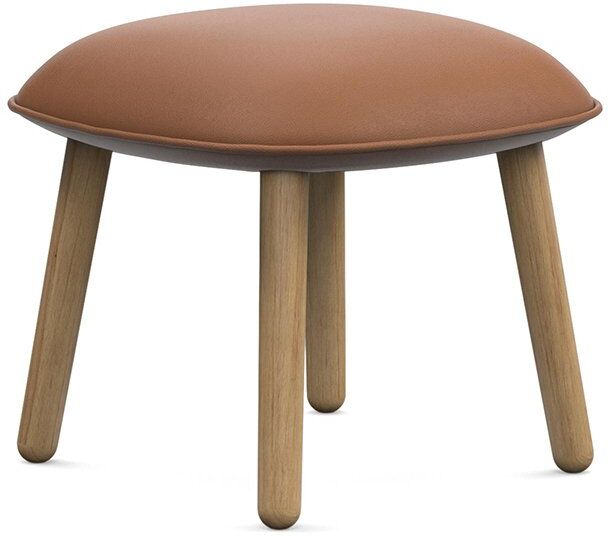 Normann Copenhagen Hocker (brandy, Eiche, Sørensen Læder Ultra Leder) brandy   Eiche   Sørensen Læder Ultra Leder