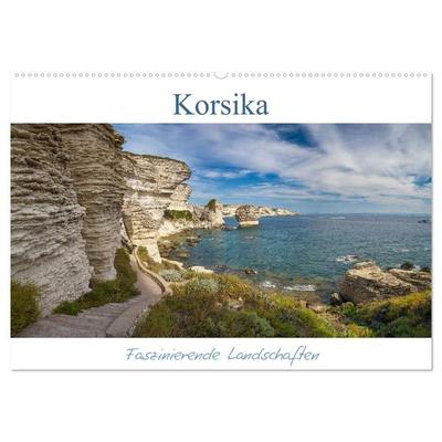 Korsika - Faszinierende Landschaften (Wandkalender 2027 DIN A2 quer), CALVENDO Monatskalender