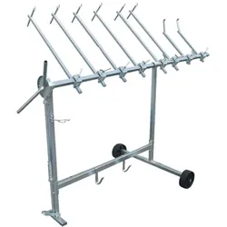 NTools Drehlackierständer TOP 360°, + Verlängerung, fahrbar