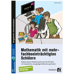 Mathematik mit mehrfachbeeinträchtigten Schülern, Schulbücher von Thomas Loscher