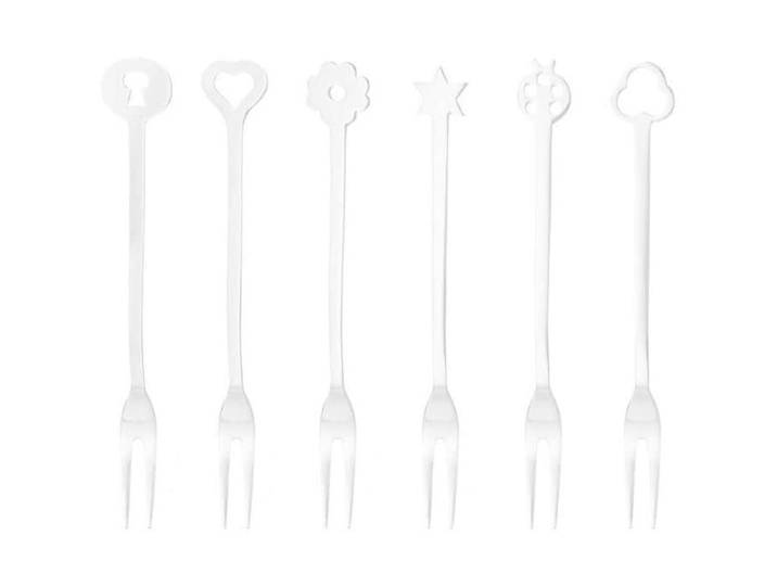 Gabel-Set Sambonet Silber Edelstahl 18/10 6 Stk - Gabel-Set