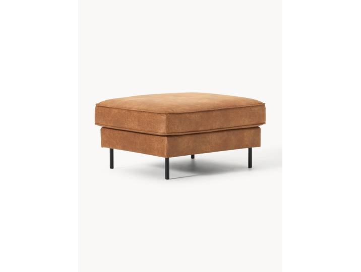Pouf en cuir Hunter