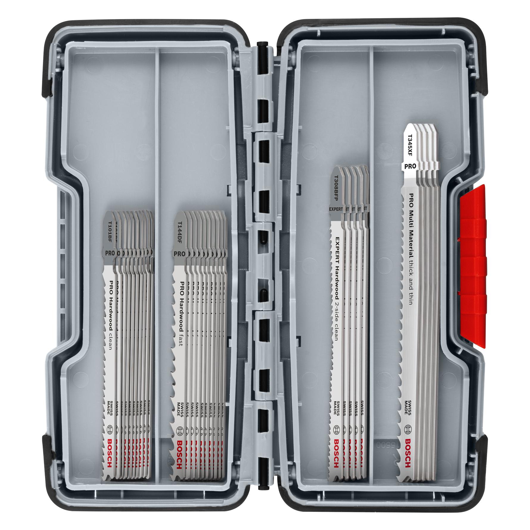 Bosch Professional PRO Wood and Metal Set für Küchenbauer, 100 mm, 30-tlg. (2607011945)
