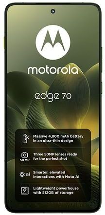 Motorola Edge 70 512GB Bronze Green