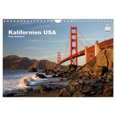 Kalifornien USA (Wandkalender 2026 DIN A4 quer), CALVENDO Monatskalender