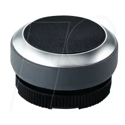 RAFI 39.18.48 - FS+ 22 - Drucktaster - rund, sw/sw
