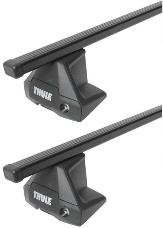 Barres de toit Polestar 2 (04/19-) Thule SquareBar Acier