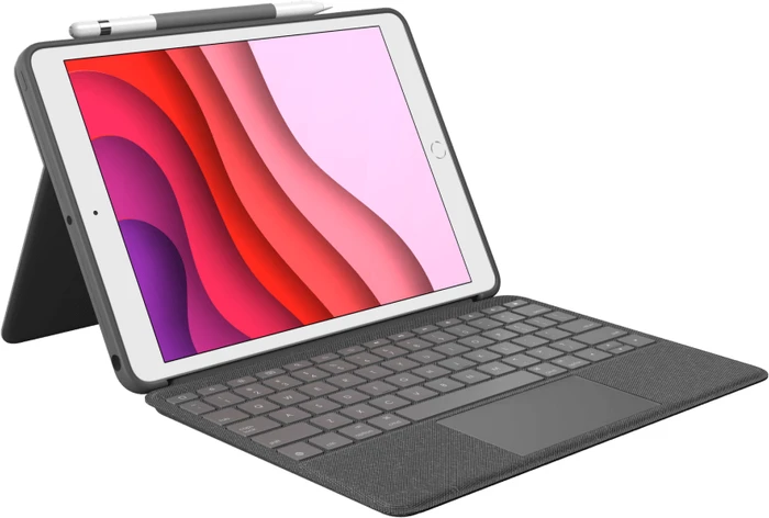 Logitech Combo Touch Keyboard für iPad (7., 8. und 9. Generation) - UK