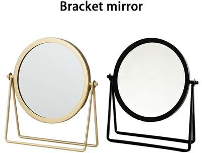 Fusion Finds Nordic Makeup Mirror With 360 Rotation HD Desktop Mirror For Vanity, Skincare & Daily Makeup random Color
