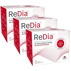 ReDia Ballaststoff-Drink Dreierset 3X30X12 g