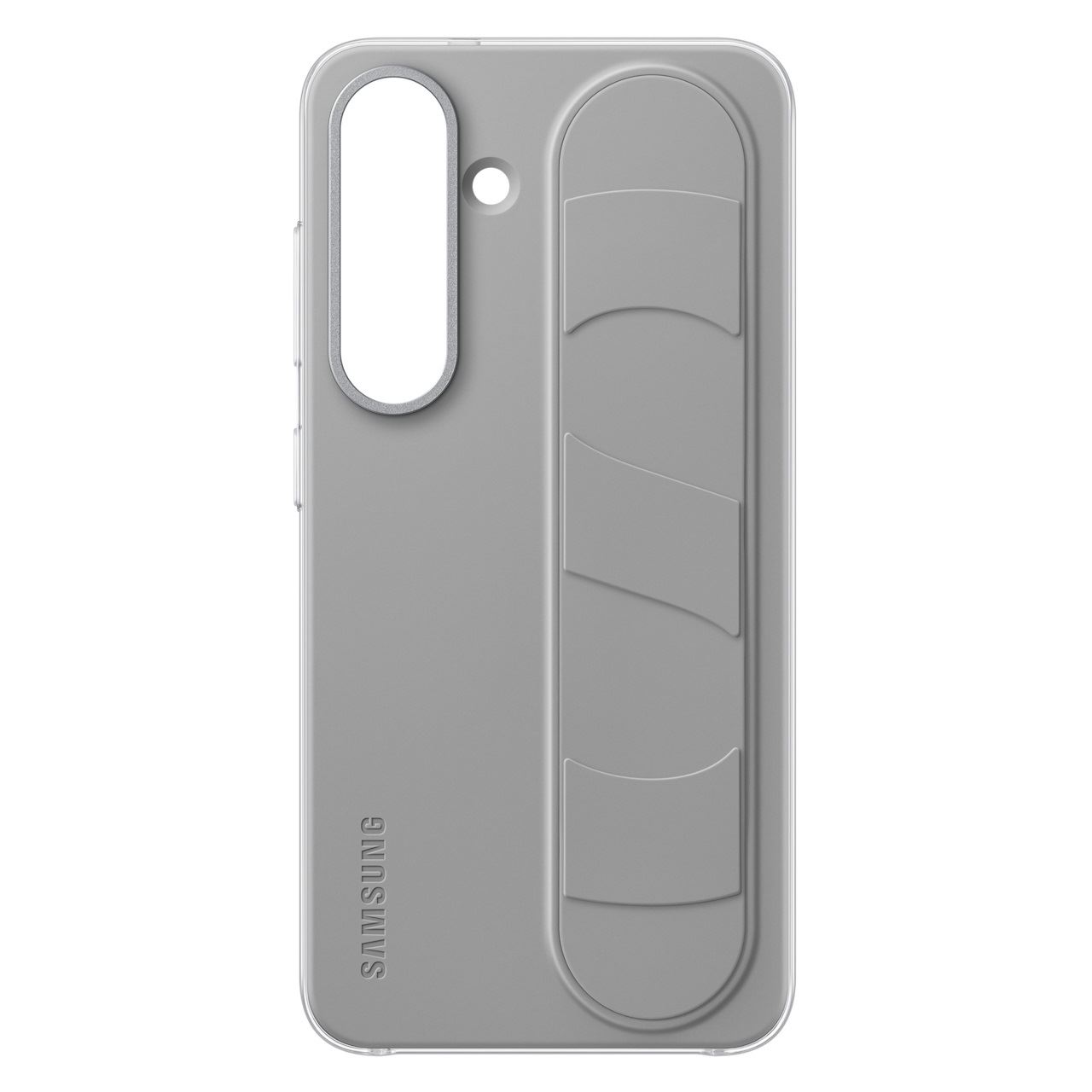 SAMSUNG Standing Grip Case Galaxy S25 Gray