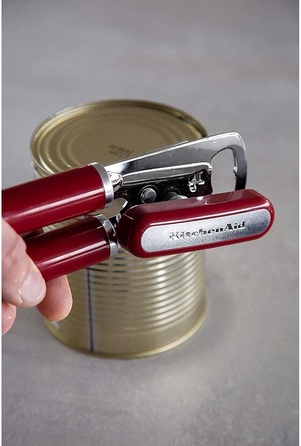 KitchenAid Classic Multifunction Can & Bottle Opener – 8.34-Inch, Empire Red