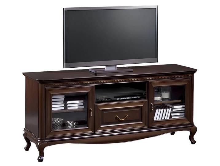 JVmoebel TV-Schrank Modernes TV-Lowboard mit Stauraum in Holzoptik (1-St., TV-Lowboard) Made in Europa